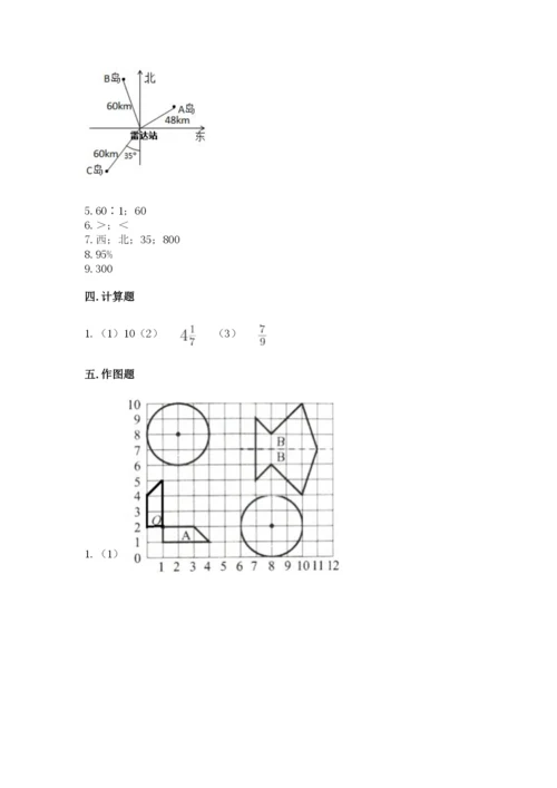 小学数学六年级上册期末考试试卷（考点梳理）word版.docx