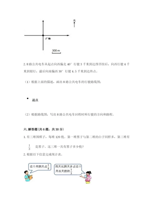 人教版六年级上册数学期中测试卷必考题.docx