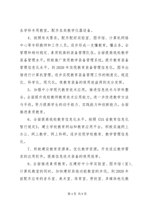 甘沟中学教育工作情况汇报 (3).docx