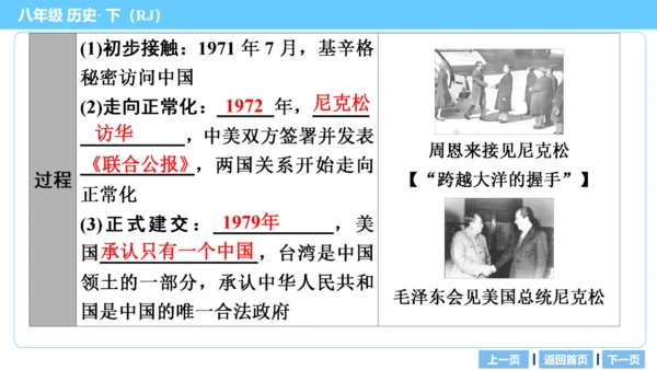 第一部分 民族团结与祖国统一、国防建设与外交成就、科技文化与社会生活 复习课件