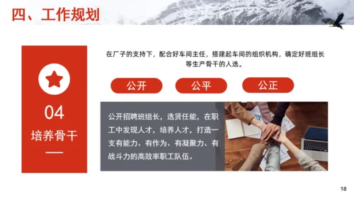 车间主管岗位竞聘飞鹰通用PPT模板