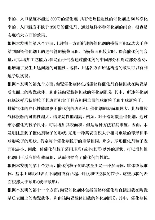 陶瓷催化剂体及陶瓷载体的制作方法