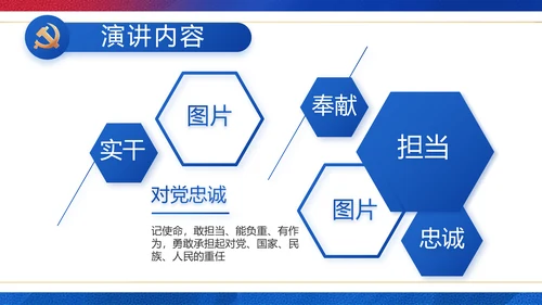 党建党支部工作总结汇报计划PPT党课