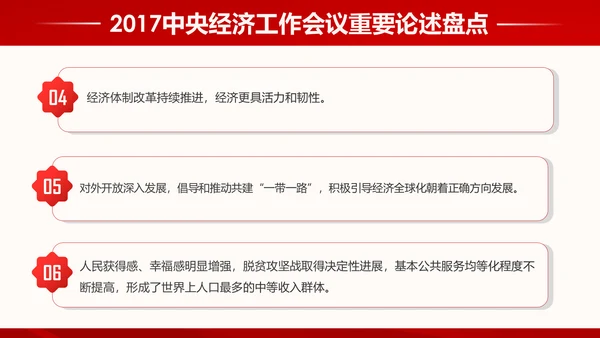 中央经济工作会议93个重要论述PPT模板