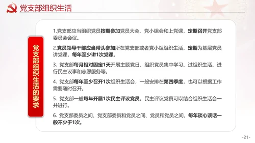 党的支部工作条例解读PPT课件