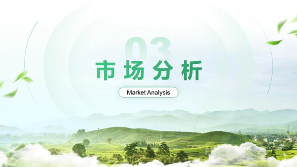 绿色商务风农业商业计划书PPT模板