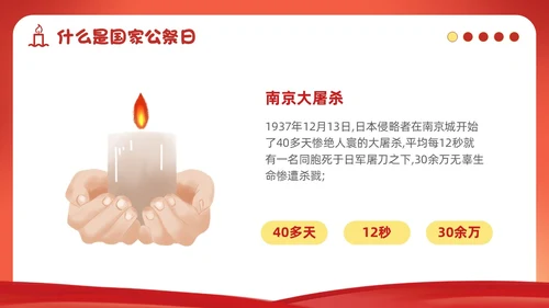 幼儿园国家公祭日主题教育活动爱国主题班会