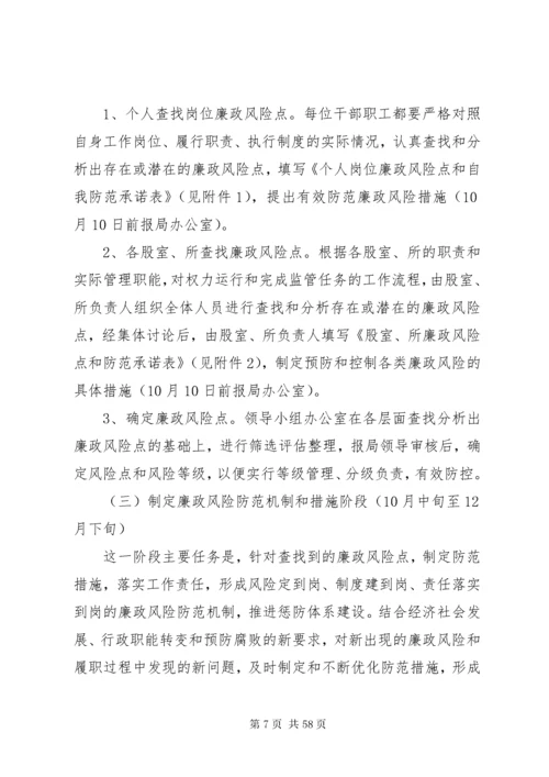廉政风险防控工作手册.docx