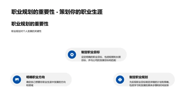 职业发展规划