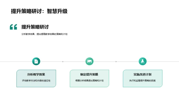 优化进阶：卓越教学团队建设