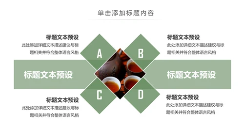 茶文化茶叶绿茶产品介绍动态PPT模板