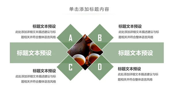 茶文化茶叶绿茶产品介绍动态PPT模板