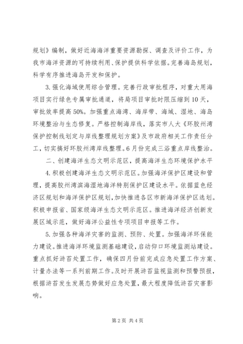 海洋局重点工作计划与消防安全XX年工作计划 (5).docx