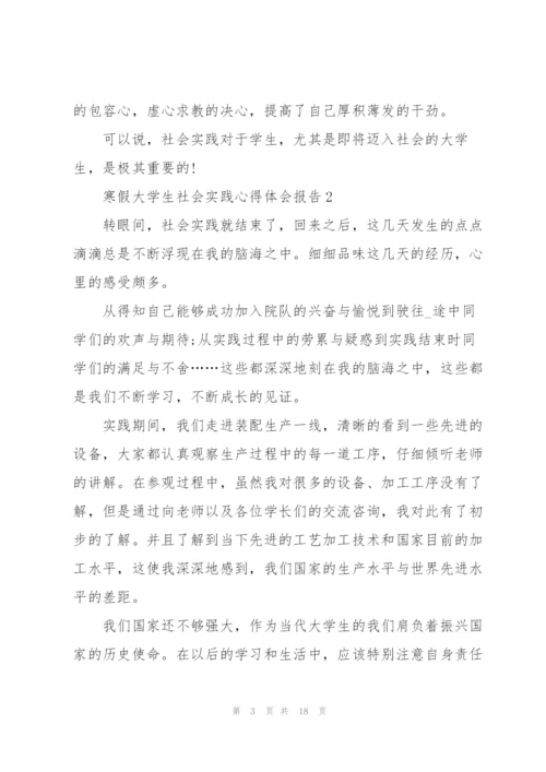 寒假大学生社会实践心得体会报告.docx