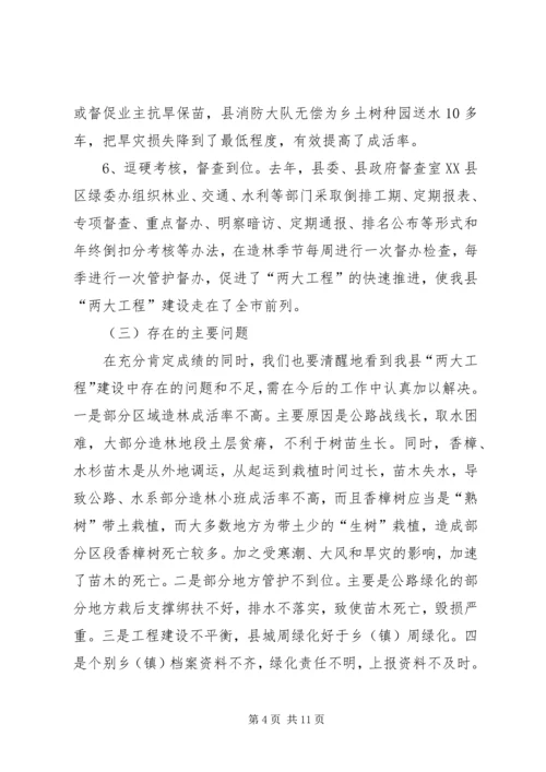 副县长在县城周绿化和绿色通道建设工作会讲话.docx