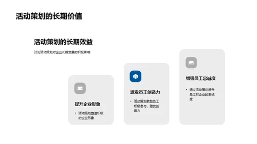 活动策划与文化塑造