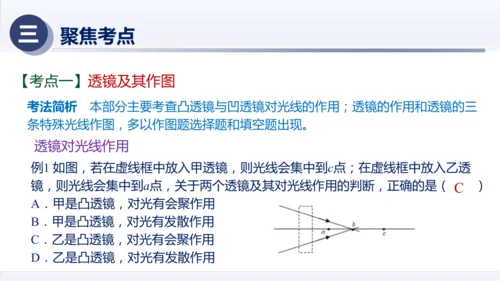 八年级物理上册同步精品课堂（人教版2024）第五章透镜及其应用（章末复习）（课件）34页ppt