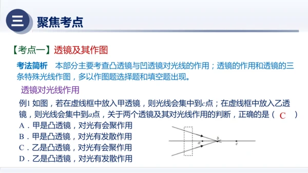 八年级物理上册同步精品课堂（人教版2024）第五章透镜及其应用（章末复习）（课件）34页ppt