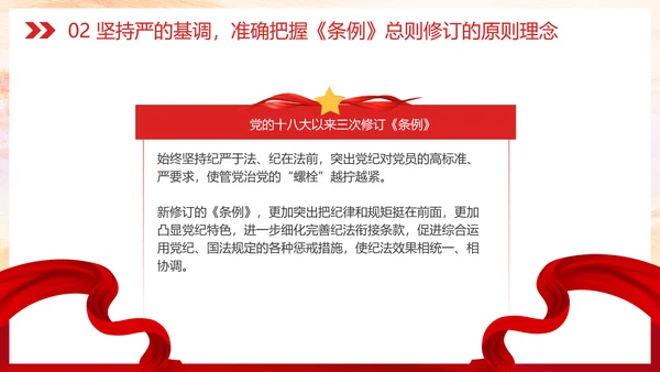 党纪学习党课学习纪律处分条例把握党的纪律标尺PPT课件