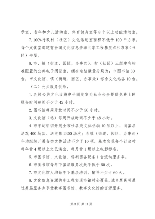 公共文化示范区创建工作意见.docx