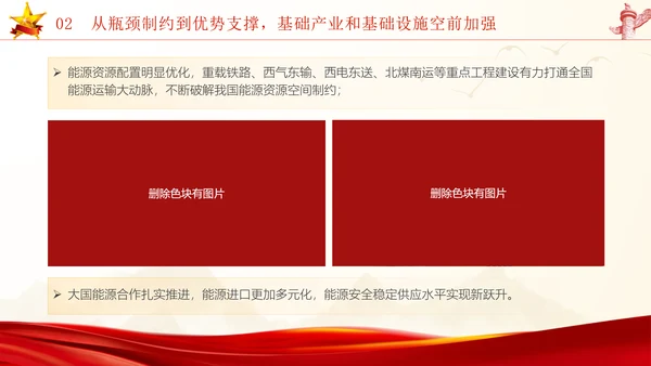 国庆节新中国史宣讲75年伟大成就党课ppt