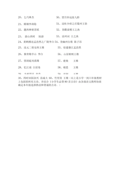 二小“中华经典”诵读活动实施方案.docx