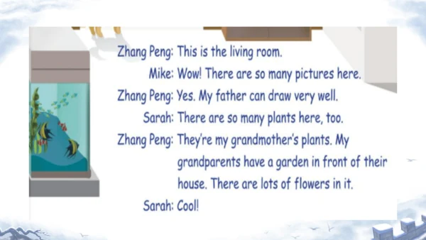 Unit 5 There is a big bed B Let's talk PPT课件 （共29张