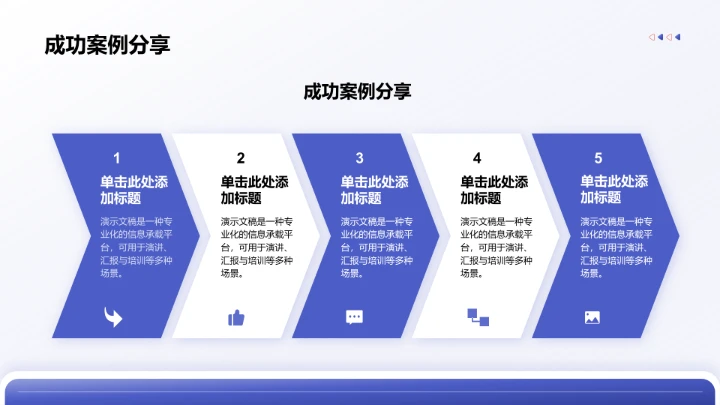 自媒体成长路径解析PPT模板