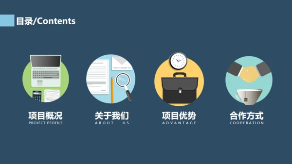 创业团队计划书通用PPT模版