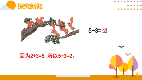 人教版数学（2024）一年级上册第一单元 第6节 第2课时 减法2课件(共21张PPT)