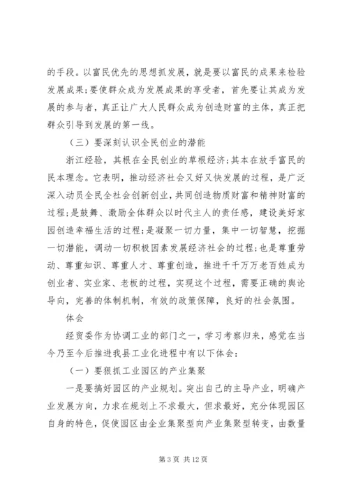 外出考察心得范文.docx