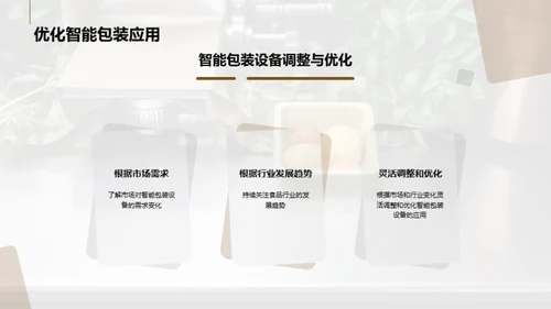 智能包装设备：食品行业新航标