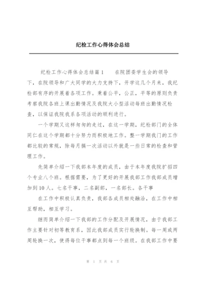 纪检工作心得体会总结.docx