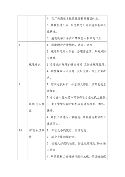 生产企业事故及反事故措施.docx