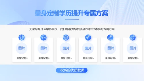 蓝色大气信息化教学设计动态PPT模板