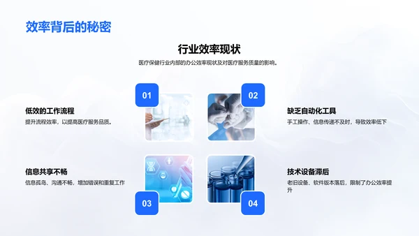 提升医疗办公效率PPT模板