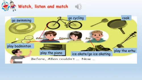 Unit 4 Then and now B Let's learn课件