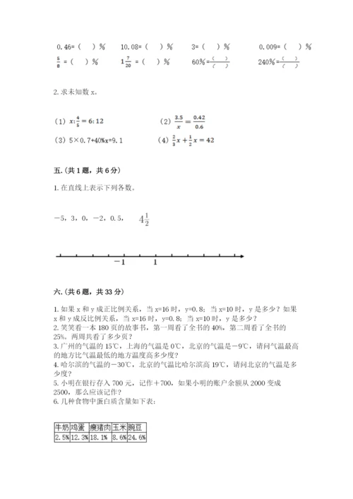 辽宁省【小升初】2023年小升初数学试卷精品（能力提升）.docx