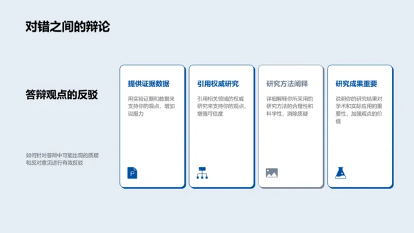 答辩技巧分享PPT模板