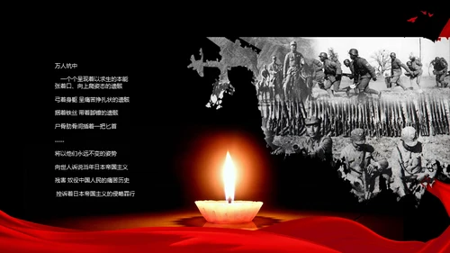 国家公祭日南京大屠杀通用PPT课件