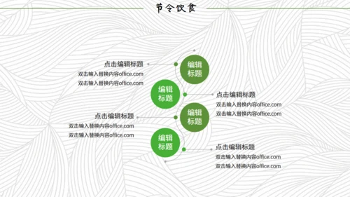 简约端午节文化习俗通用PPT模板