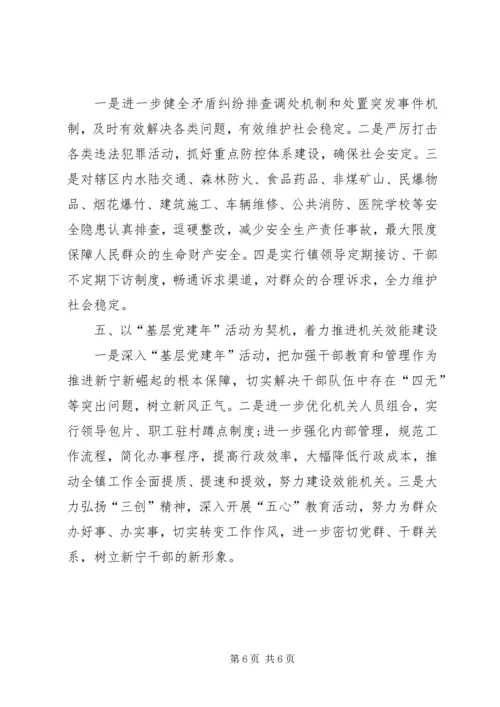 乡镇统筹城乡战略工作总结.docx
