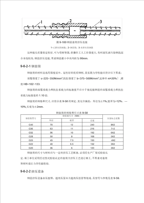 建筑施工之钢筋机械连接