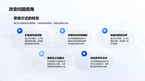 艺术思维激发科学创新