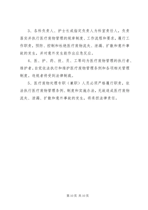人民医院某年度医疗废物管理工作总结.docx