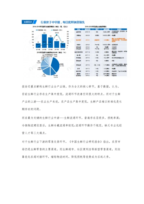 生鲜行业全产业链趋势分析前瞻产业研究院发布《中国生鲜行业研究报告》.docx