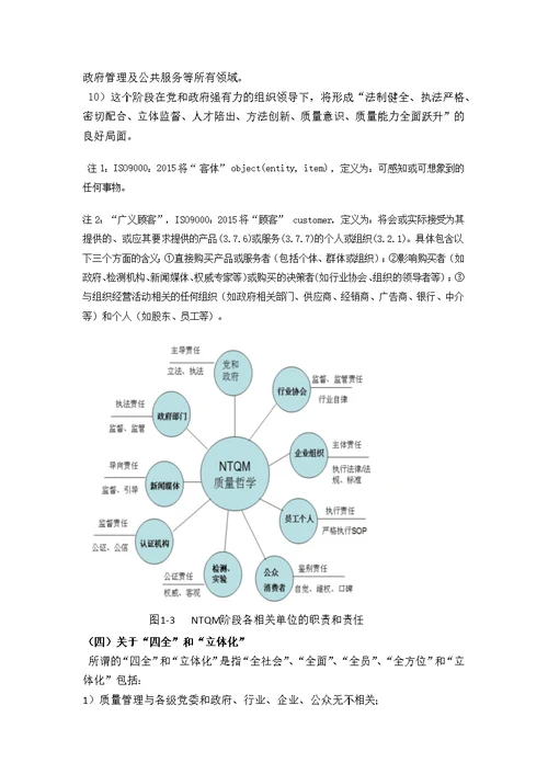 浅谈NTQM质量哲学阶段