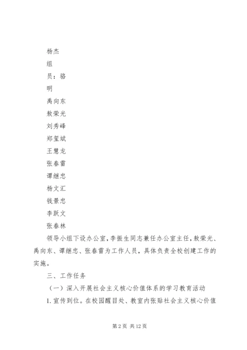 创建文明校园活动座谈会发言稿 (5).docx