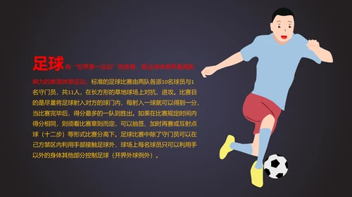 详细内容足球培训少儿足球培训PPT模板