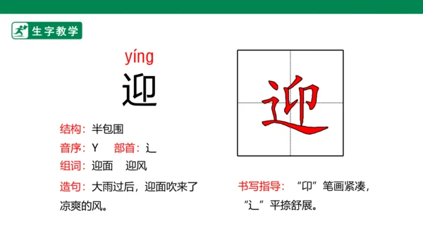 16 雷雨 生字动画课件